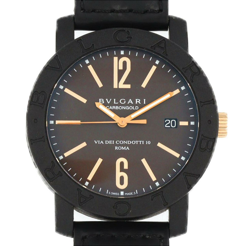 寶格麗碳金BB40CL BBP40C11CGLD自動腕錶-0