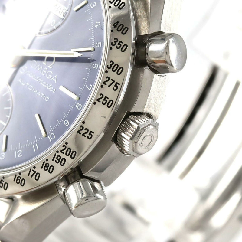 歐米茄超霸系列星期日曆型3521.80不鏽鋼自動腕錶-2