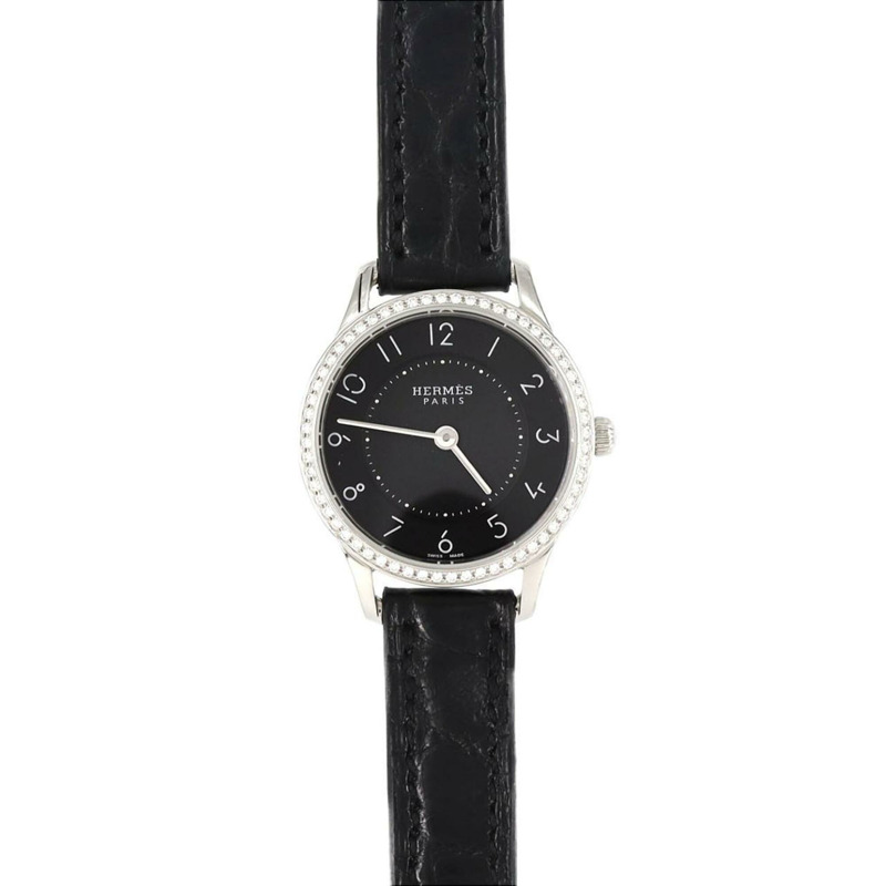 愛馬仕 Slim d'Hermès D CA2.130 SS 石英錶-0