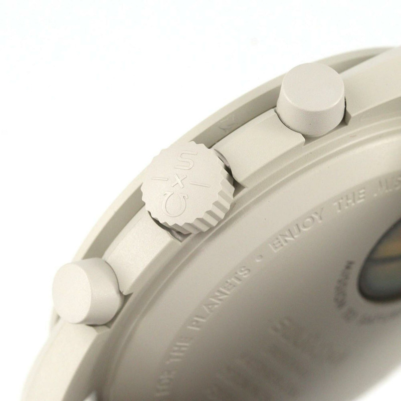 Swatch x Omega 土星任務 SO33T100 生物陶瓷石英錶-2