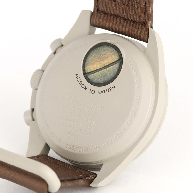 Swatch x Omega 土星任務 SO33T100 生物陶瓷石英錶-5