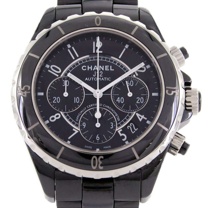 香奈兒 J12 計時陶瓷 H0940 自動腕錶-0