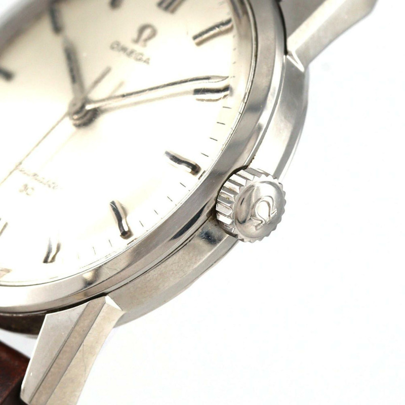 歐米茄經典不鏽鋼腕錶,手動上鍊-2