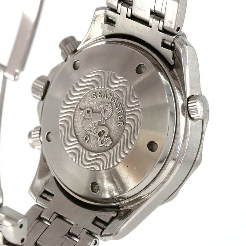 歐米茄海馬系列專業計時腕錶 2598.80 不鏽鋼自動腕錶-4