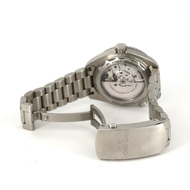 歐米茄海馬系列海洋宇宙腕錶 215.30.44.21.03.001 不鏽鋼自動腕錶-5