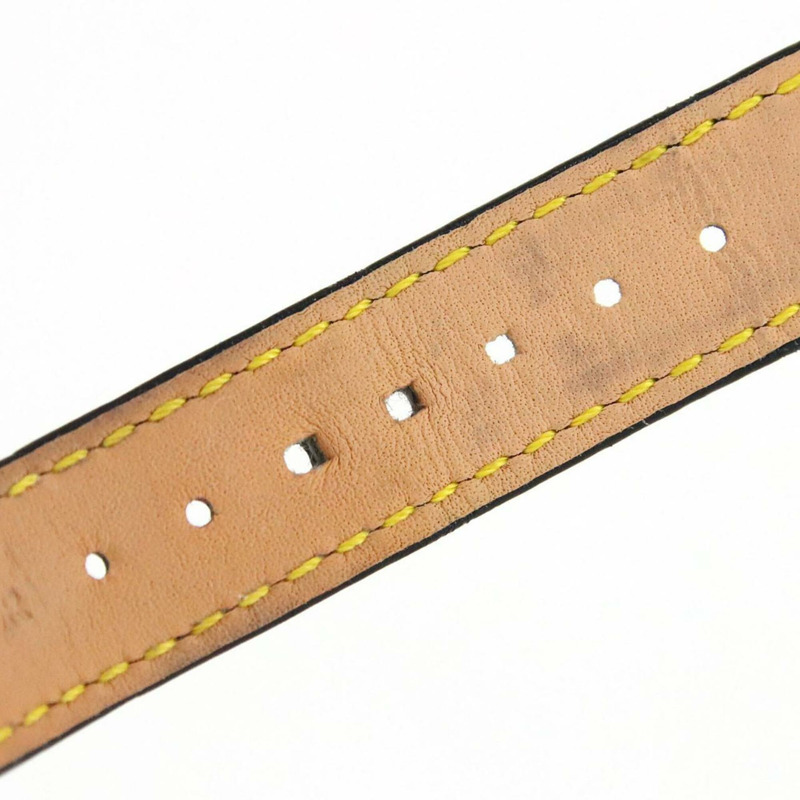 路易威登 Tambour Slim 黑色 11P QA143 不鏽鋼石英錶-3