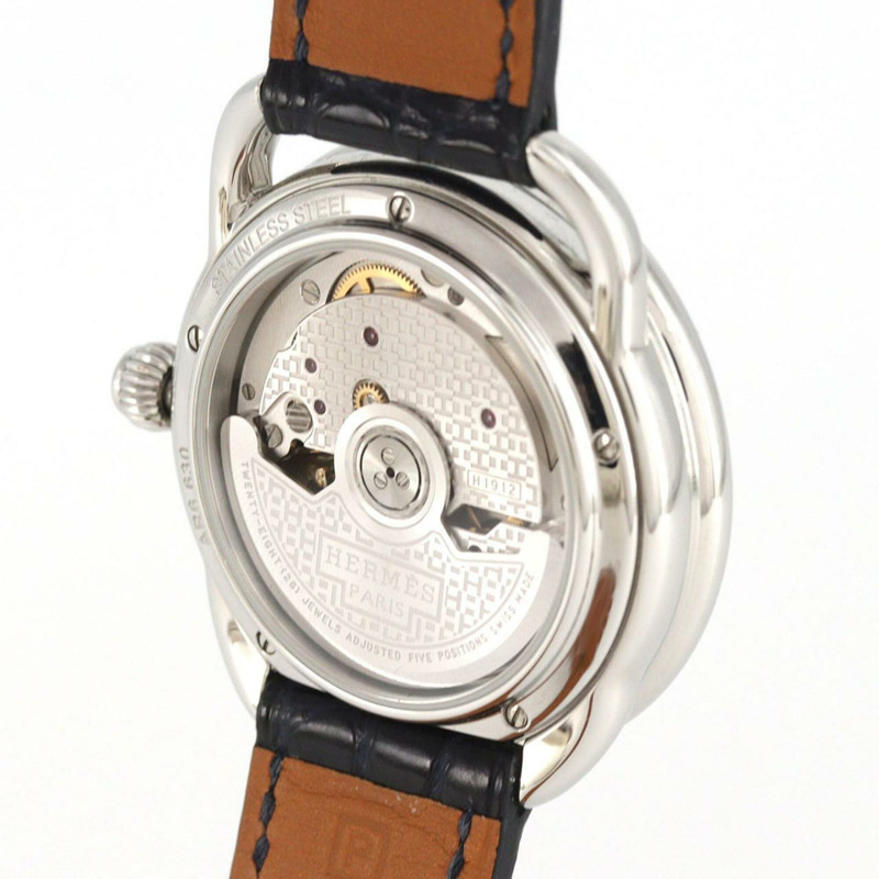 愛馬仕 Arceau Ecuillère D AR6.630 SS 自動腕錶-5