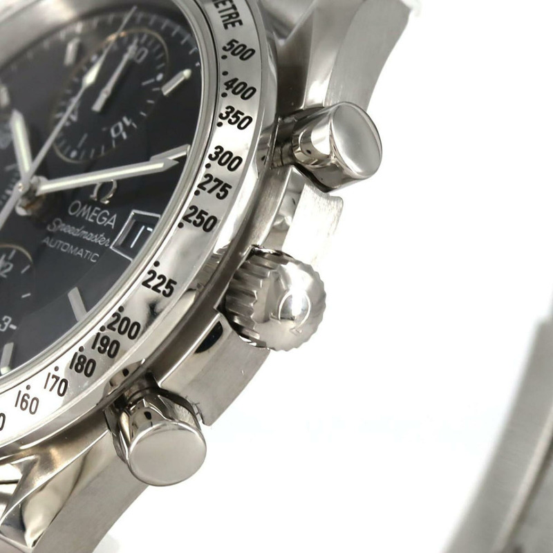 歐米茄超霸系列日期顯示3513.50不鏽鋼自動腕錶-3