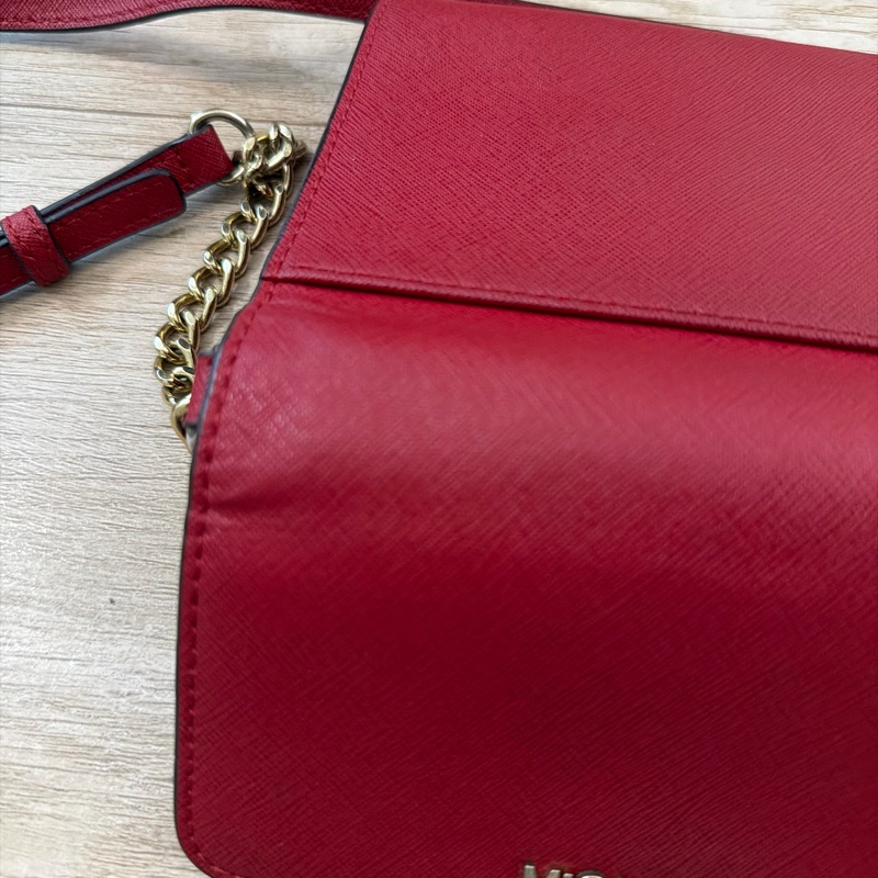 Michael Kors 正紅色迷你肩背包-23