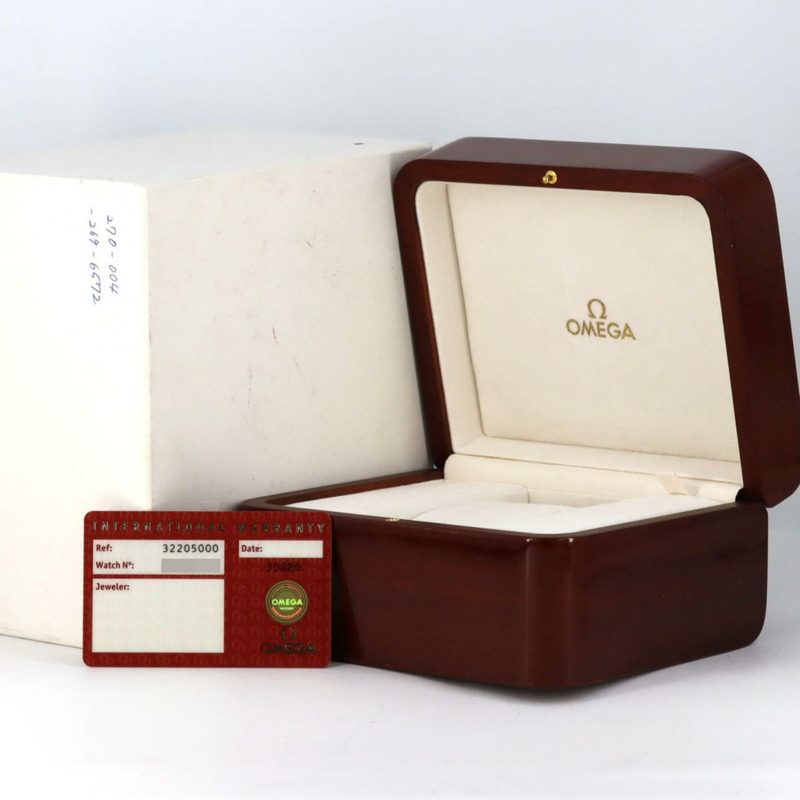 歐米茄超霸系列星期日曆型3220.50不鏽鋼自動腕錶-6