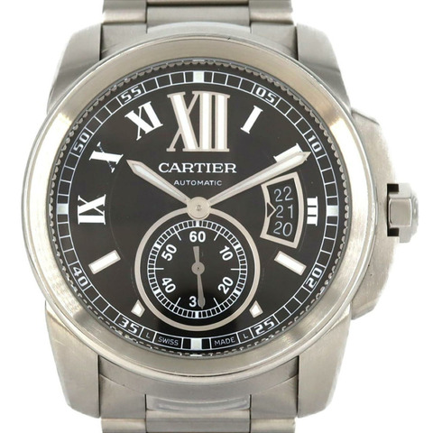 卡地亞 Calibre de LM W7100016 SS 自動腕錶