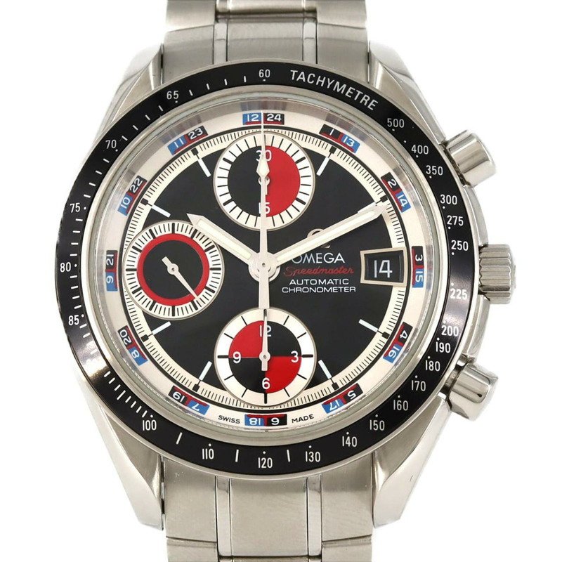 歐米茄超霸系列日期顯示腕錶 3210.52 不鏽鋼自動腕錶-0