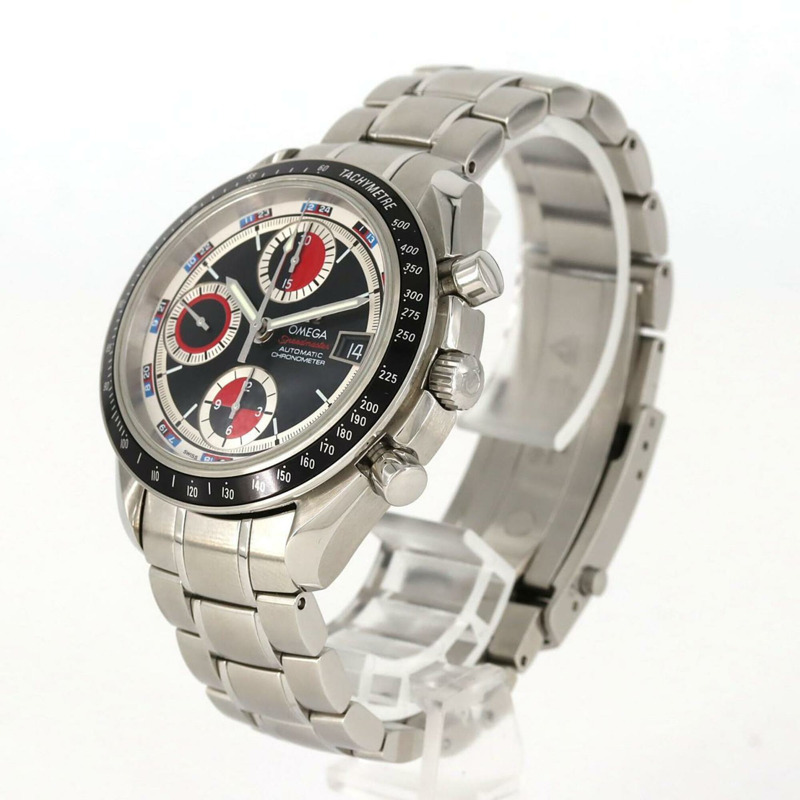 歐米茄超霸系列日期顯示腕錶 3210.52 不鏽鋼自動腕錶-1