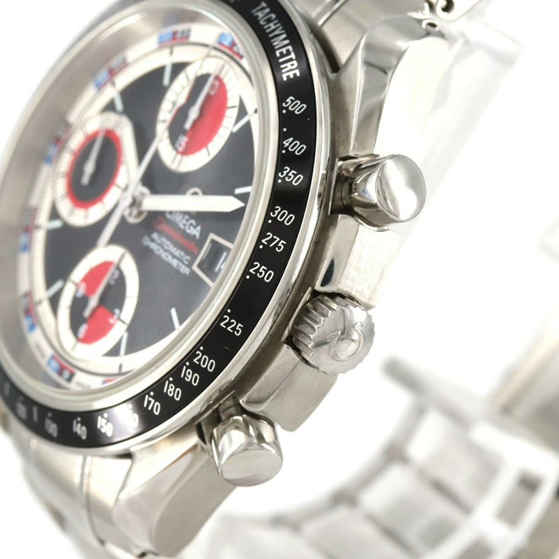 歐米茄超霸系列日期顯示腕錶 3210.52 不鏽鋼自動腕錶-2