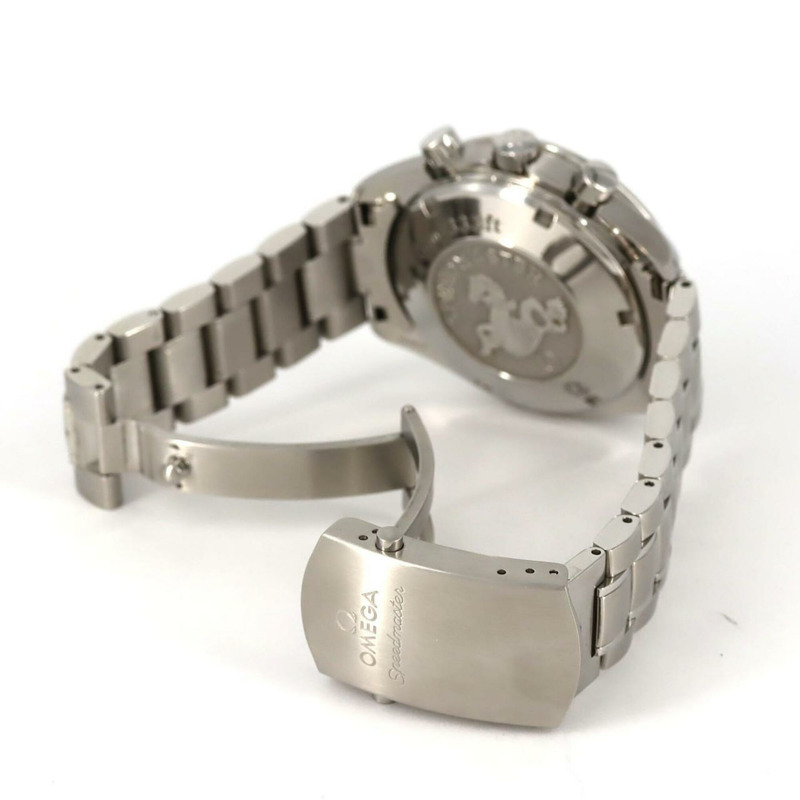 歐米茄超霸系列日期顯示腕錶 3210.52 不鏽鋼自動腕錶-5