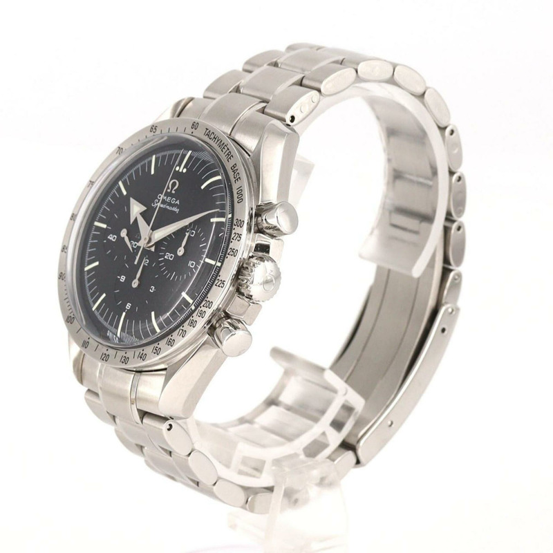 歐米茄超霸系列第一代復刻版3594.50不鏽鋼腕錶,手排上鍊-1