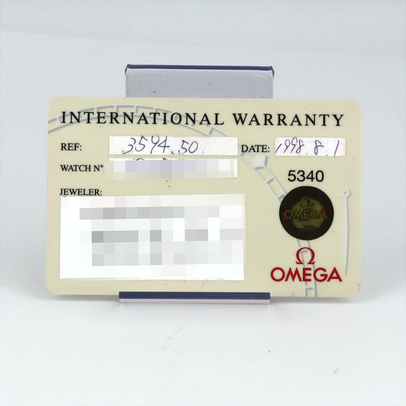 歐米茄超霸系列第一代復刻版3594.50不鏽鋼腕錶,手排上鍊-7