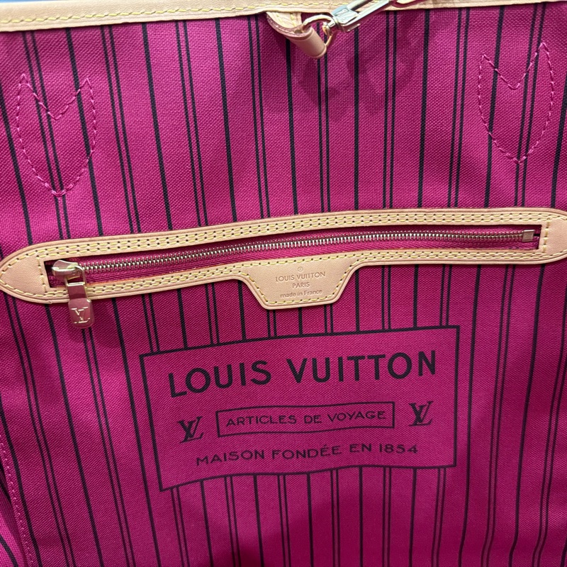 LV Neverfull MM（2022購入｜全配近全新）-9