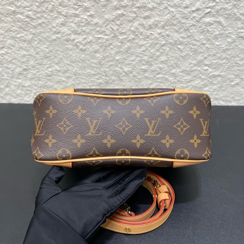 98新LV路易威登Boulogne黃牛角包-4