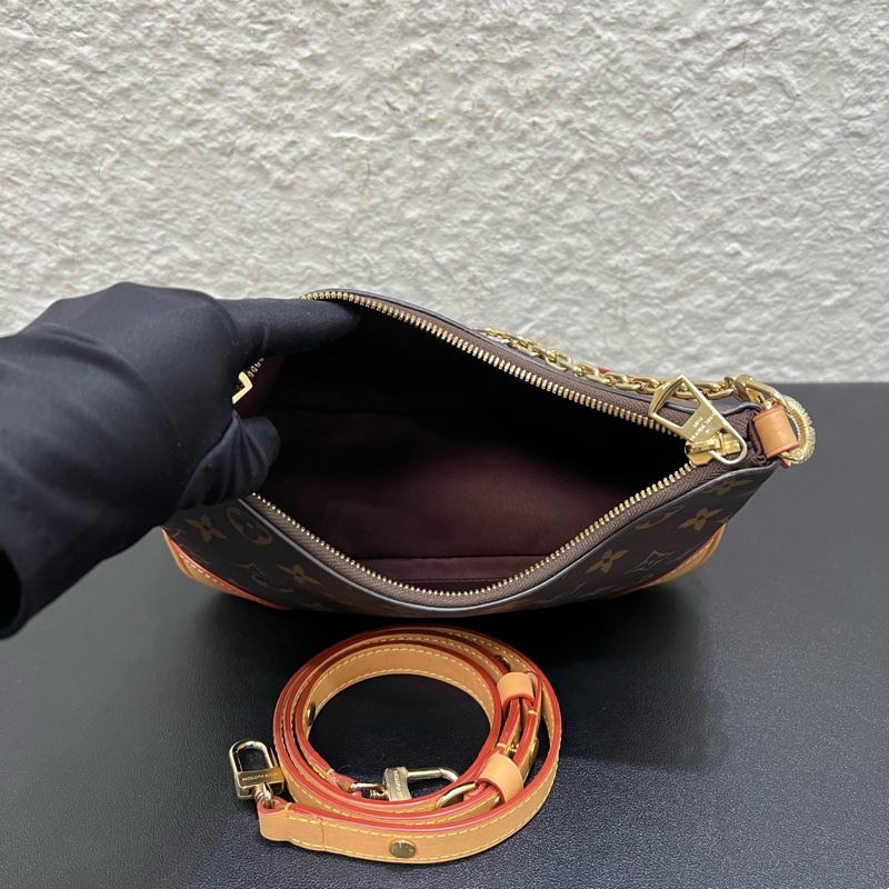 98新LV路易威登Boulogne黃牛角包-6