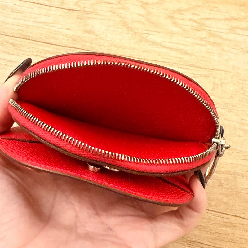 HERMES In-The-Loop 迷你 多色Epsom牛皮零錢包銀色五金-4