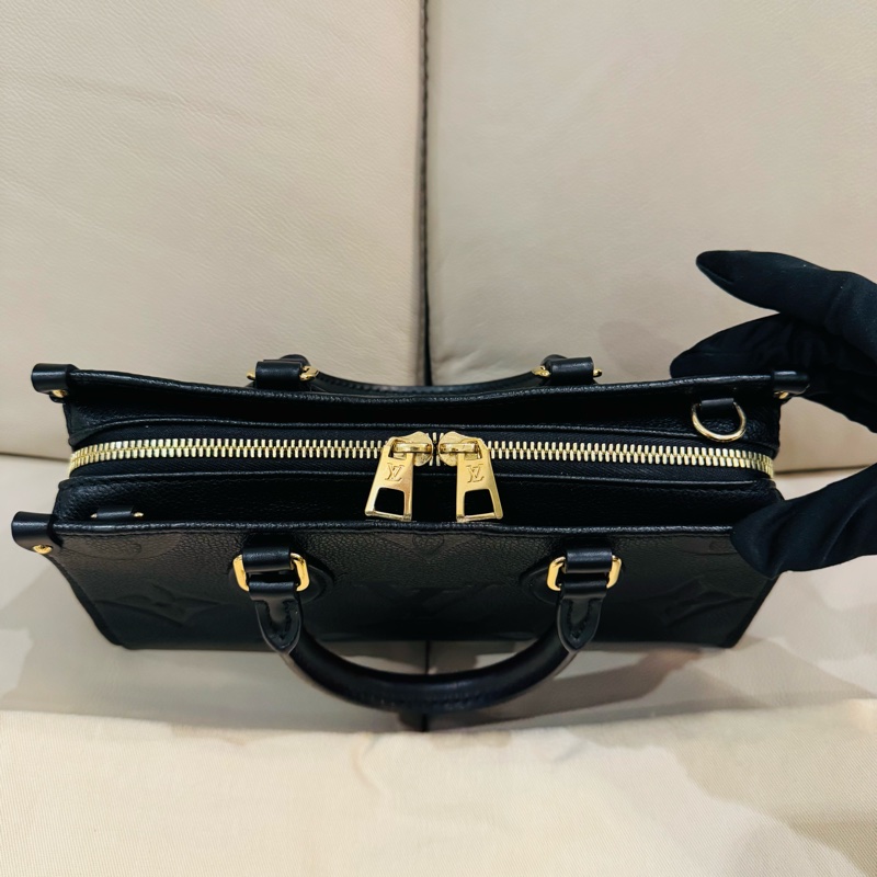 LV 路易威登 ON The Go East West 手提包/肩背斜背包/黑金款/98新美品-2