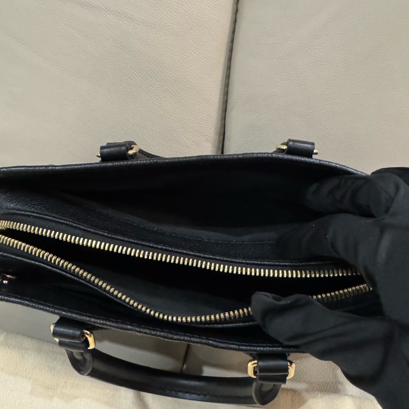 LV 路易威登 ON The Go East West 手提包/肩背斜背包/黑金款/98新美品-3