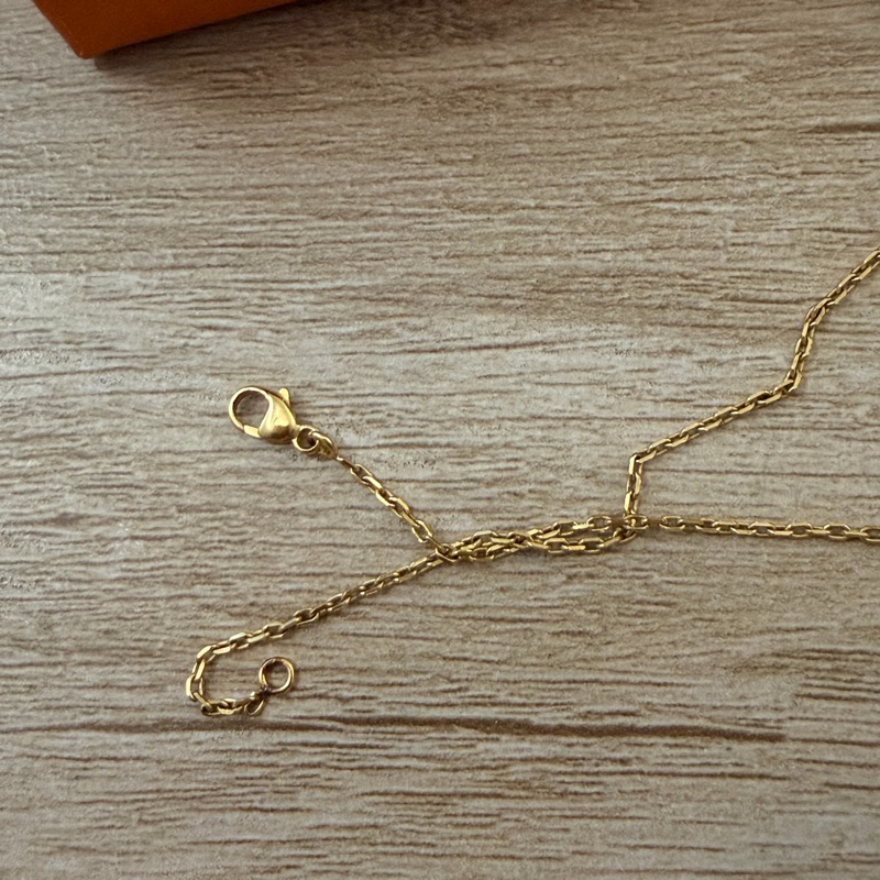 愛馬仕 hermes pop H 黑金 項鍊-10