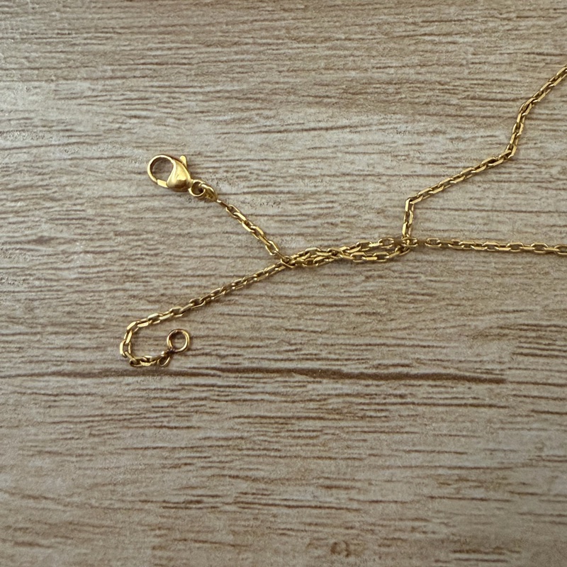 愛馬仕 hermes pop H 黑金 項鍊-11