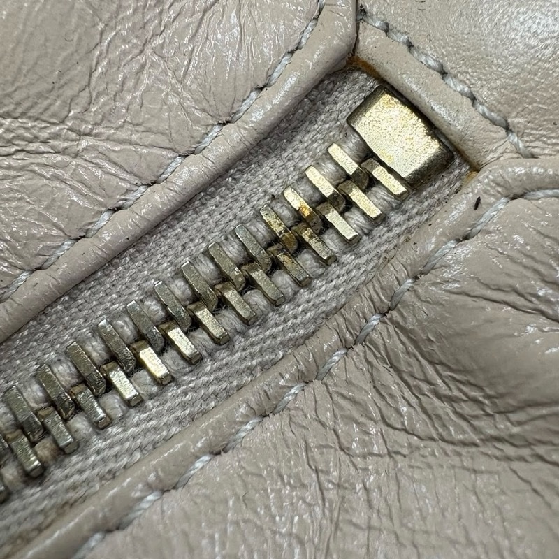 Chanel V 出清售 Chanel 粉膚色流浪包 小號（20cm）香奈兒流浪包 20小號 粉膚色 米色-12