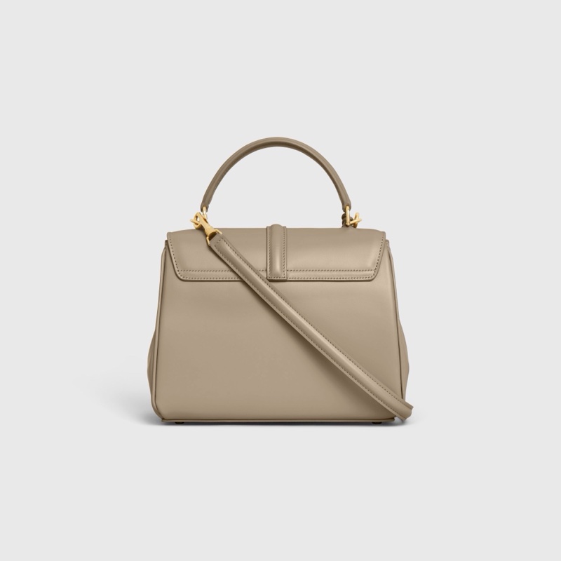Celine 女士 16號緞面小牛皮單肩包均碼碼小號、23cm*10cm*18cm-3