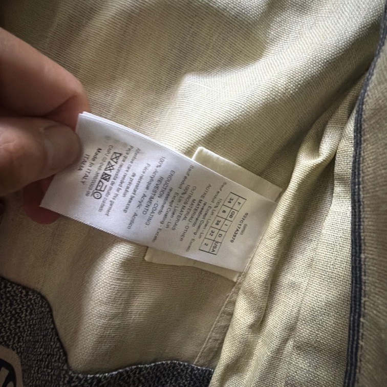 Dior CD 條紋 休閒式 西裝夾克 外套 義大利 34-5