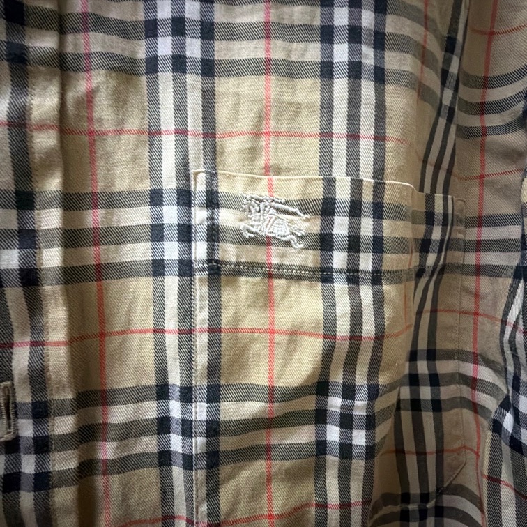 Burberry 經典格紋 長袖襯衫 S-2