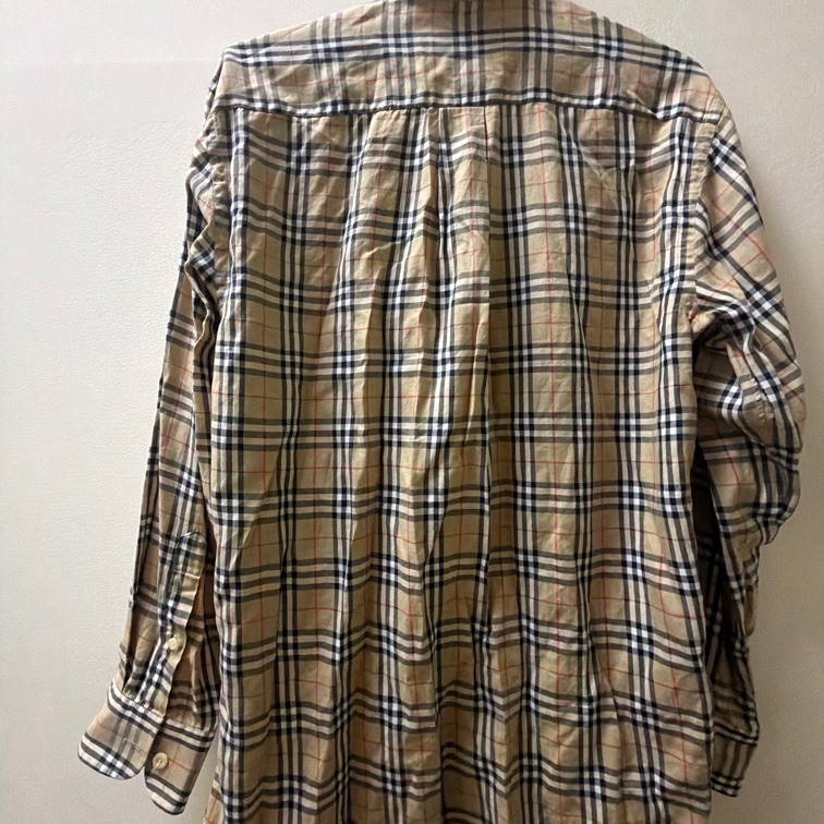 Burberry 經典格紋 長袖襯衫 S-4