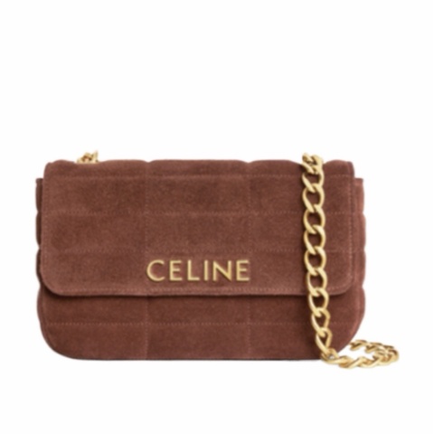 Celine 女士 MATELASSE MONOCHROME徽標單肩包均碼碼常規、24cm*5cm*15cm