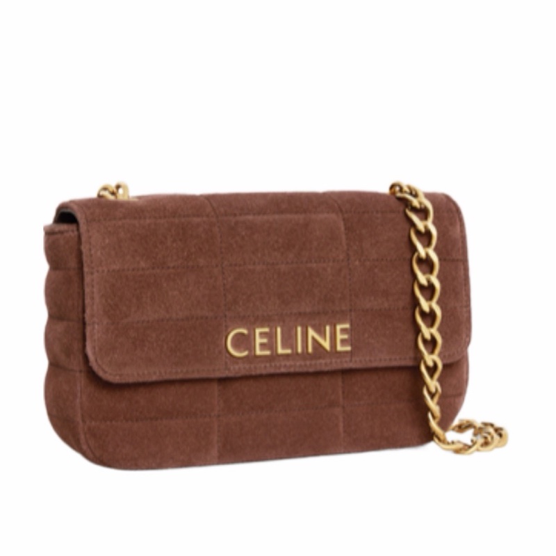 Celine 女士 MATELASSE MONOCHROME徽標單肩包均碼碼常規、24cm*5cm*15cm-1