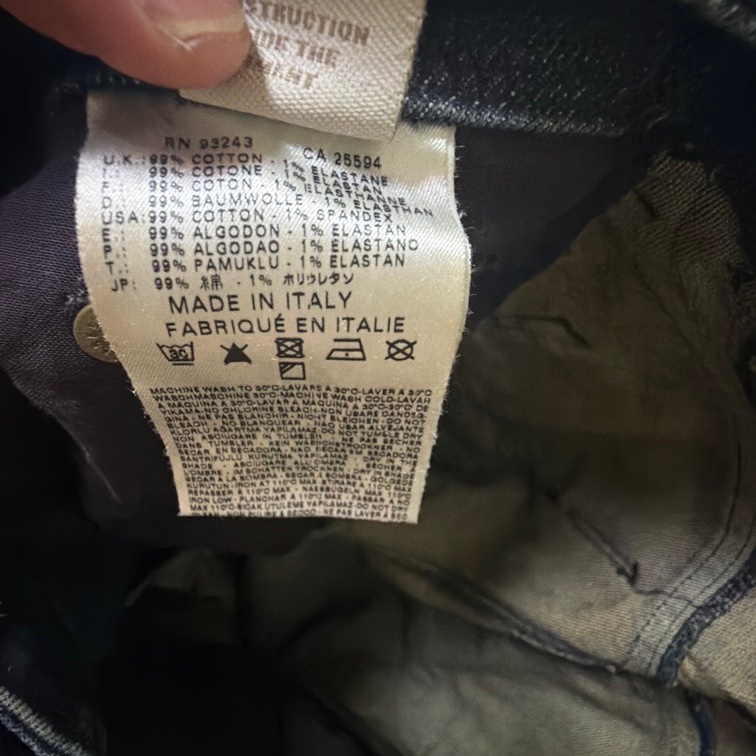 Diesel  Lowky Wash 008M9 牛仔長褲 28-6