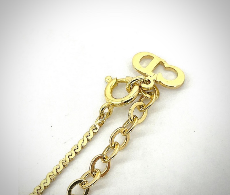 Christian Dior 經典CD項鍊 極美✨-3