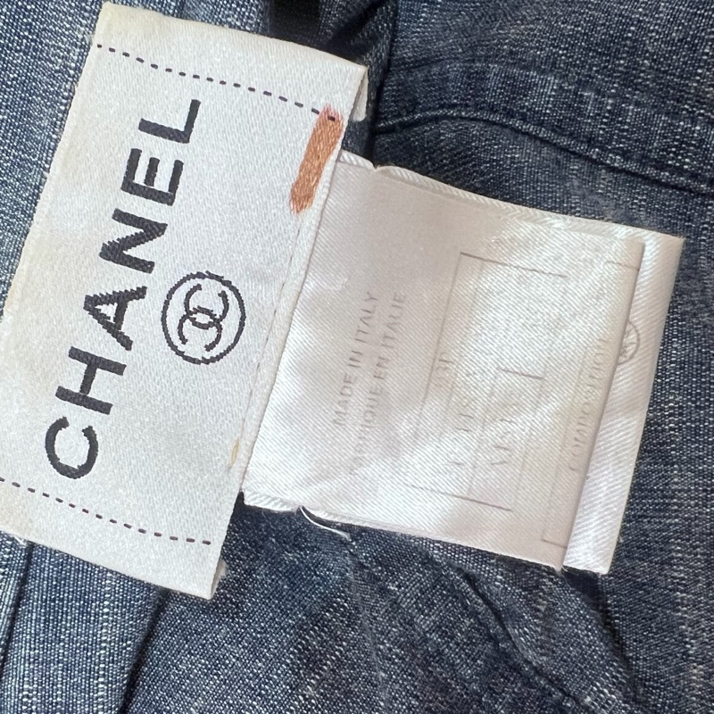 Chanel 牛仔襯衫外套-3