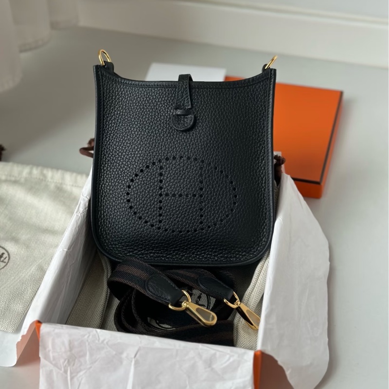 全配🈶24年購證❤️ 愛馬仕 #evelyne #黑金 #mini #hermes-2