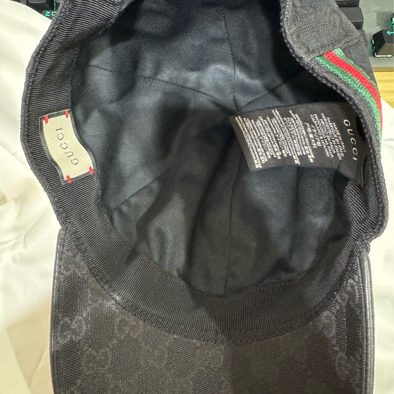 gucci帽子 黑色 M尺寸-0