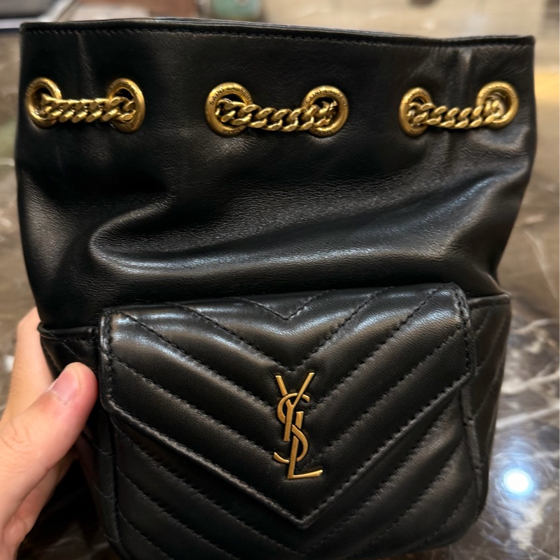 YSL小羊皮水桶包-5