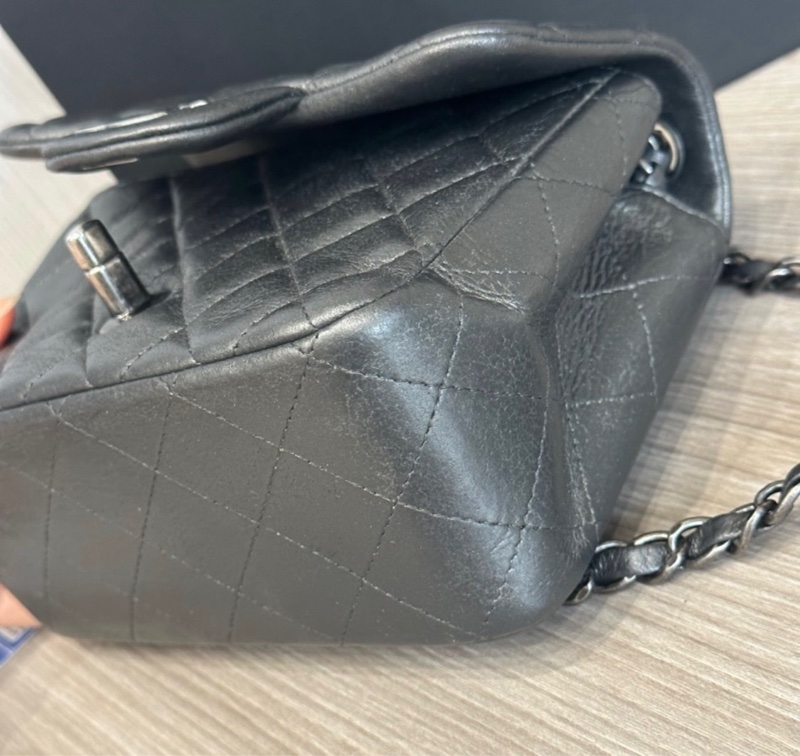 全配🈶購證❤️ 香奈兒 #金屬黑 #炭黑 #牛皮 #方胖子-19