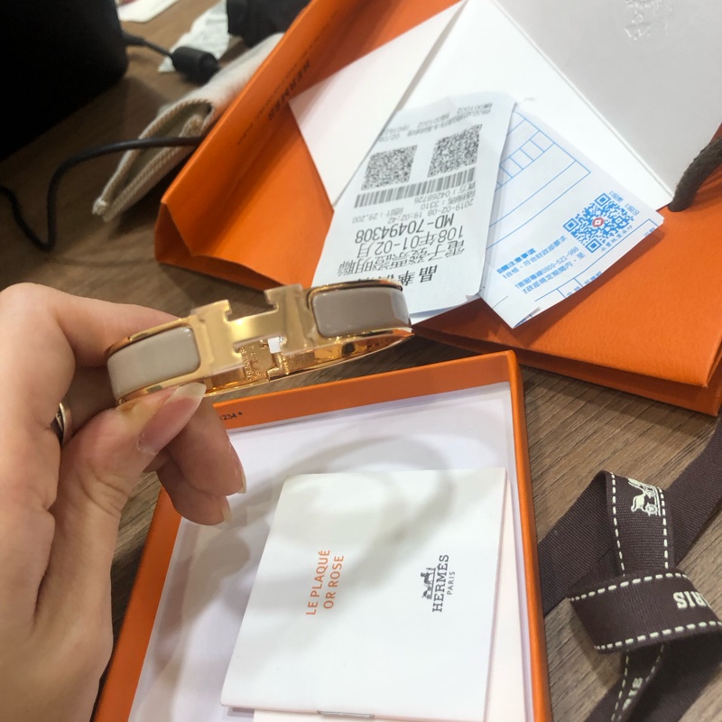 愛馬仕手環栗子灰-1