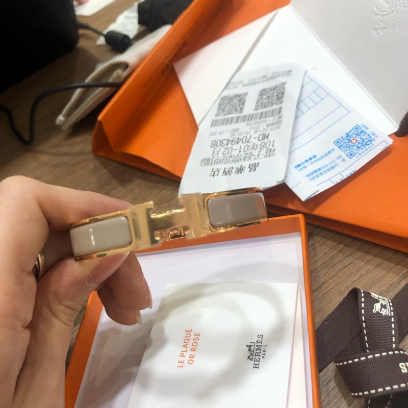 愛馬仕手環栗子灰-2