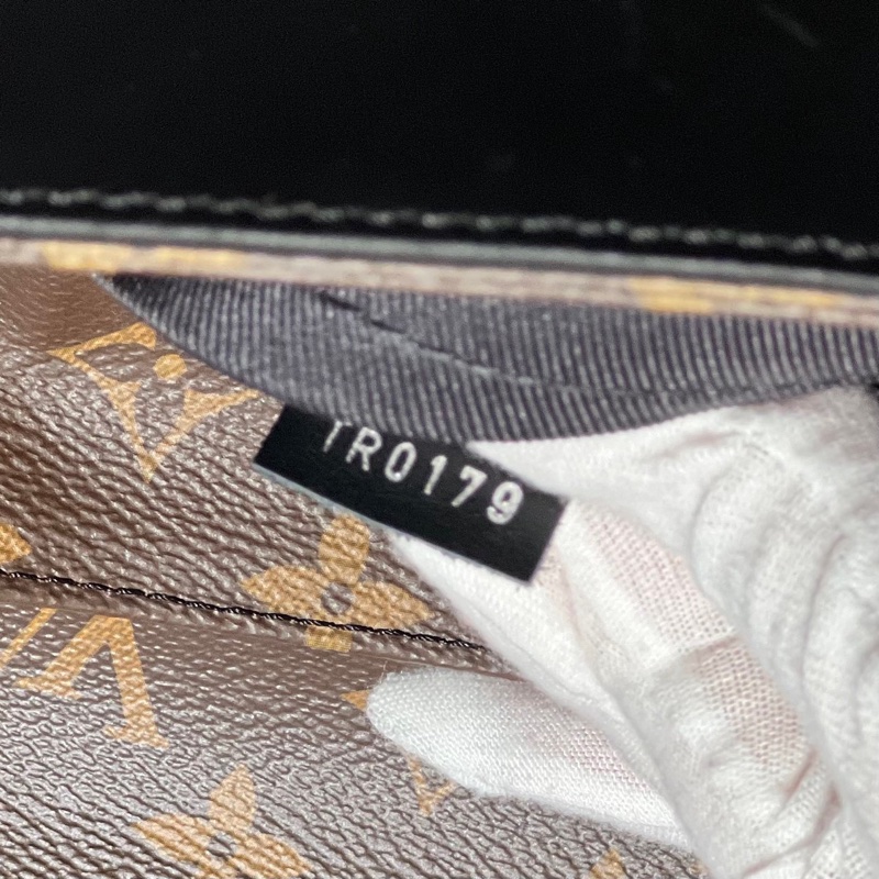 LV路易威登Steamer老花拼皮翻盖公文包-7