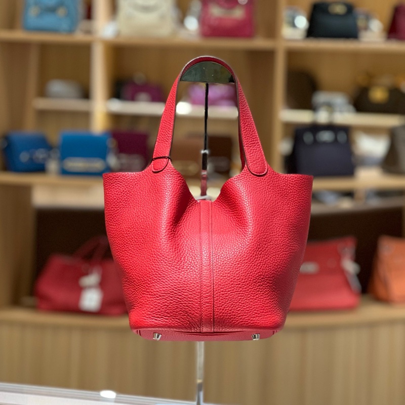 Hermes爱马仕菜篮子22手提包-1