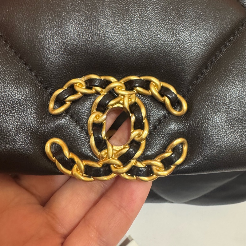 CHANEL 19Bag 黑金26cm(小號) 🖤全新閒置 可送禮等級🎁-3