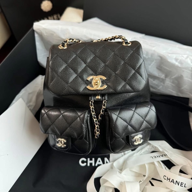 CHANEL 24A 荔枝皮小青蛙 🐸🖤🤍全新閒置 可送禮等級🎁-0