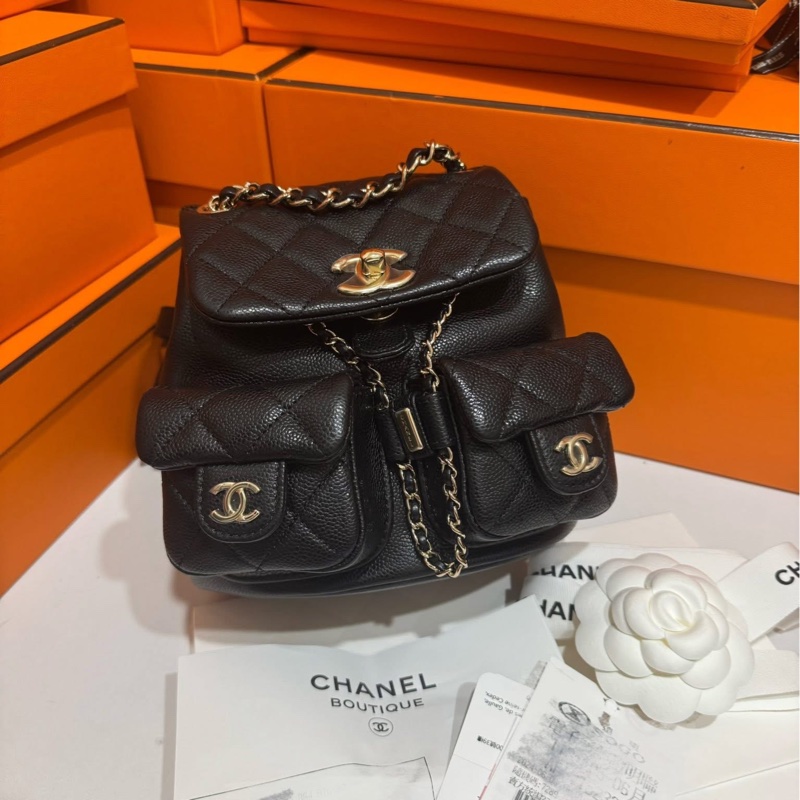 CHANEL 24A 荔枝皮小青蛙 🐸🖤🤍全新閒置 可送禮等級🎁-2